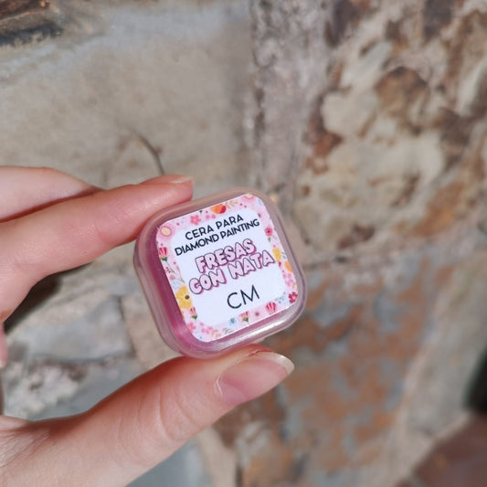 Cera Fresas con nata