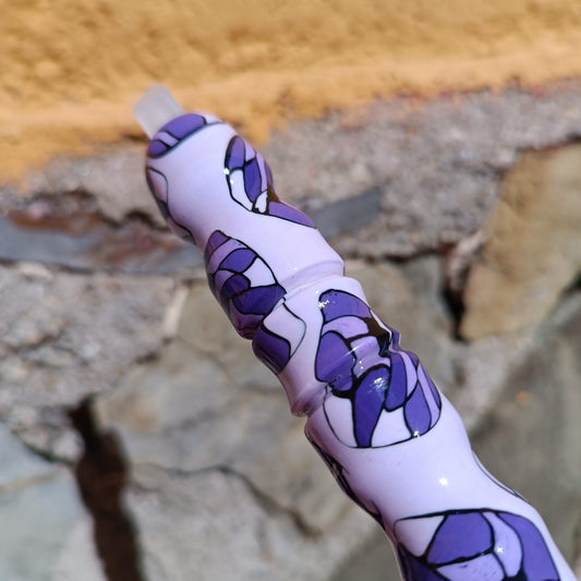 Bolígrafo Vidrios morados