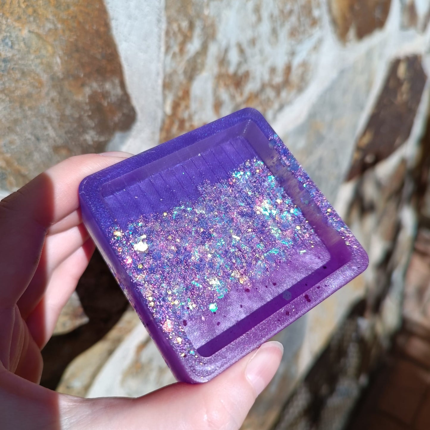 Bandeja Shine in purple