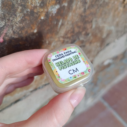 Cera Helado de pistacho