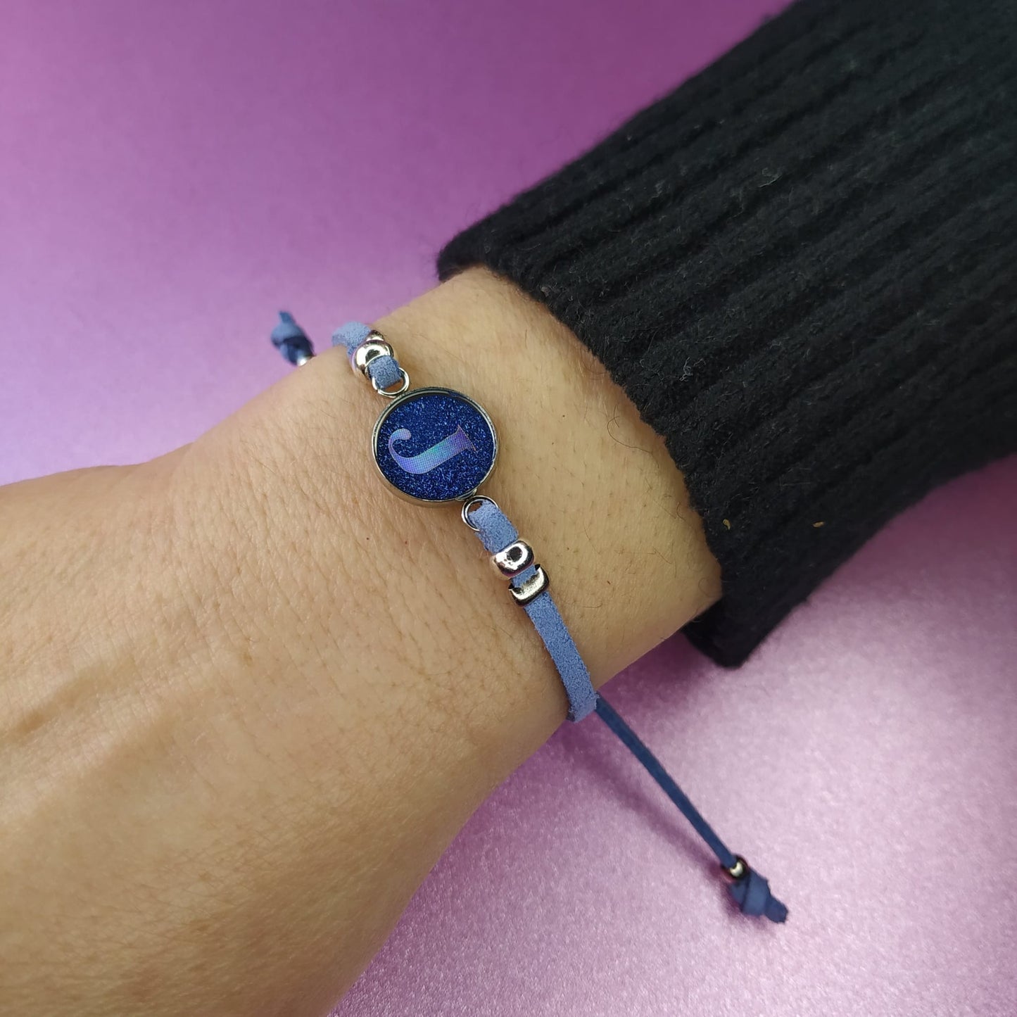 Pulseras personalizables con inicial