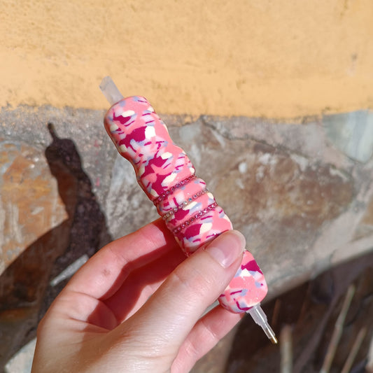 Bolígrafo Camuflaje detalles brillantes