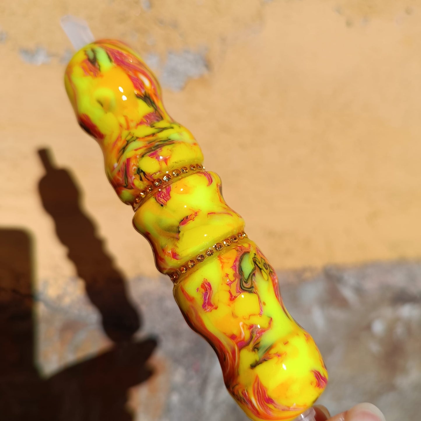 Bolígrafo Fuego detalles brillantes