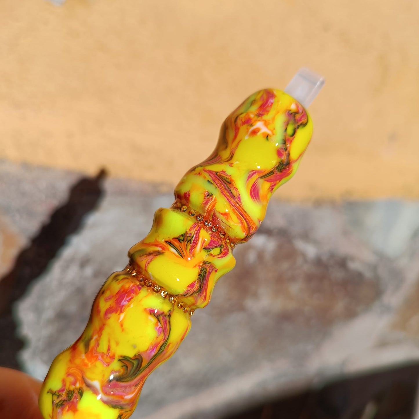 Bolígrafo Fuego detalles brillantes