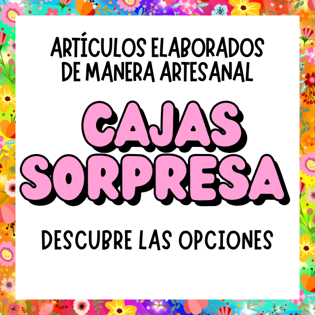 Caja sorpresa Navidad sin lienzo