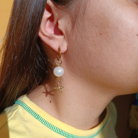 Pendientes Perla