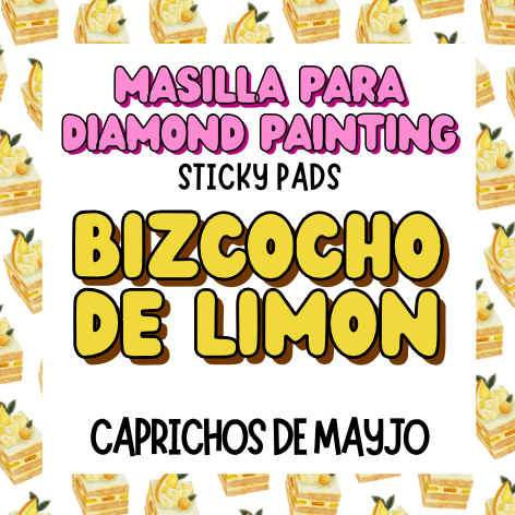 Masilla Bizcocho de limón