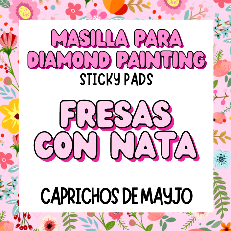 Masilla Fresas con nata