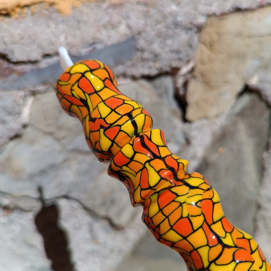 Bolígrafo Vidriera naranja