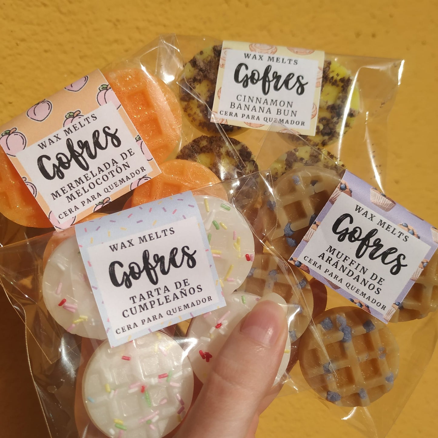 Wax melts Gofres [+aromas]