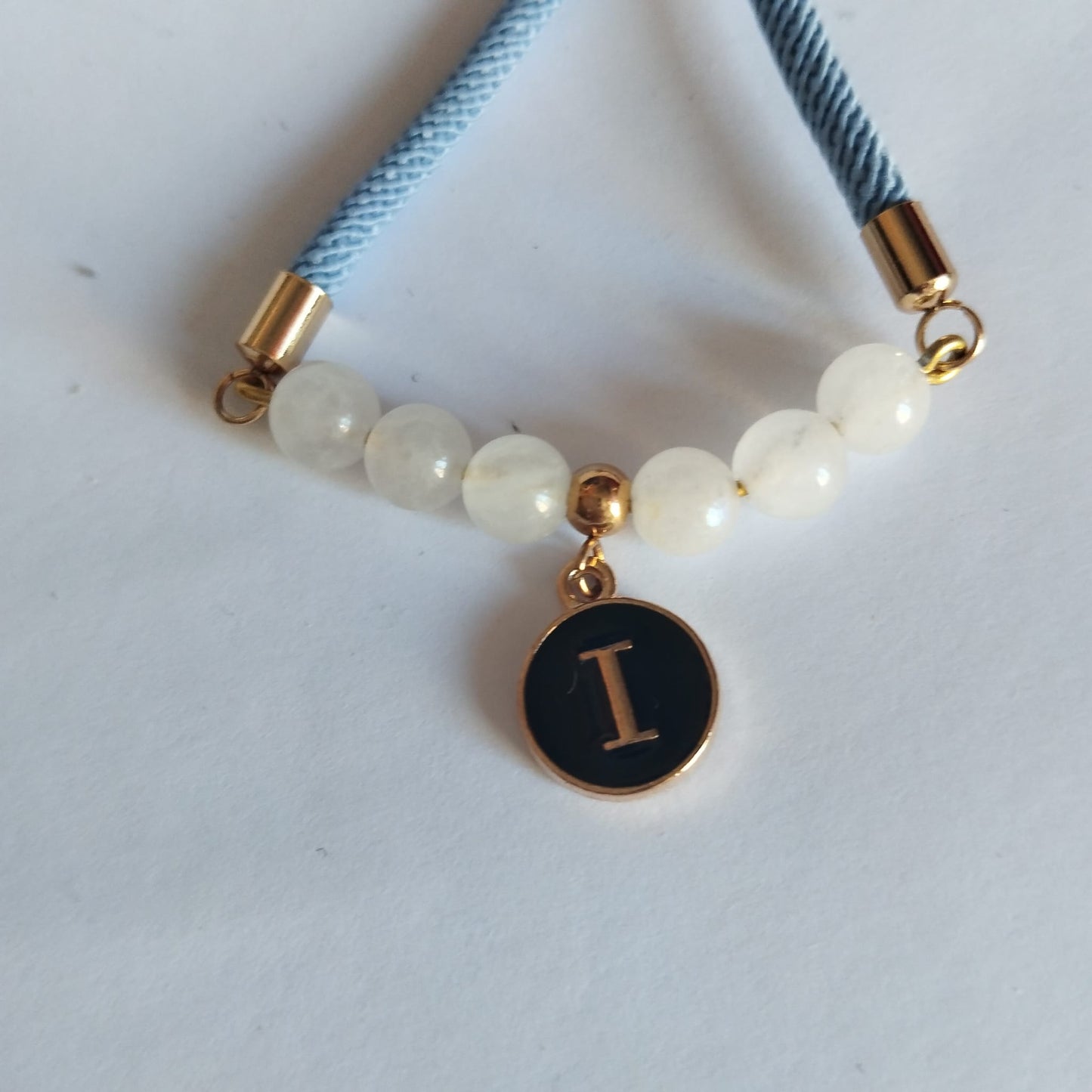 Pulsera Piedras con inicial
