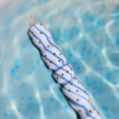 Bolígrafo Diamantes Azul