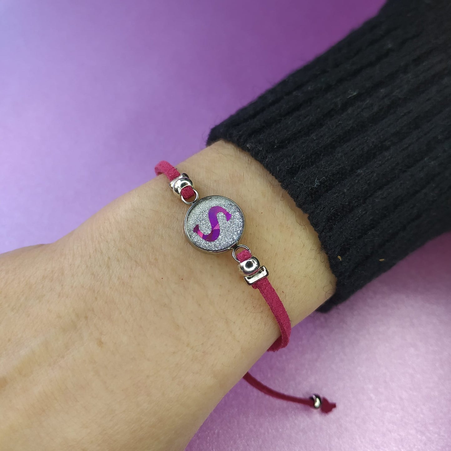 Pulseras personalizables con inicial